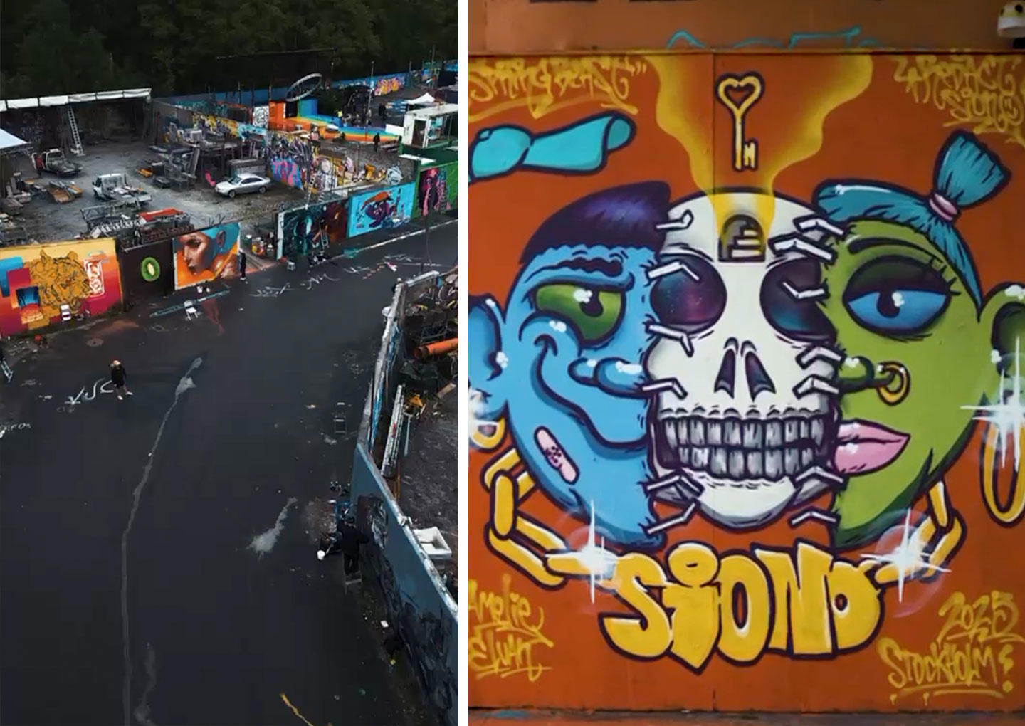 Snösätra Graffitipark för två