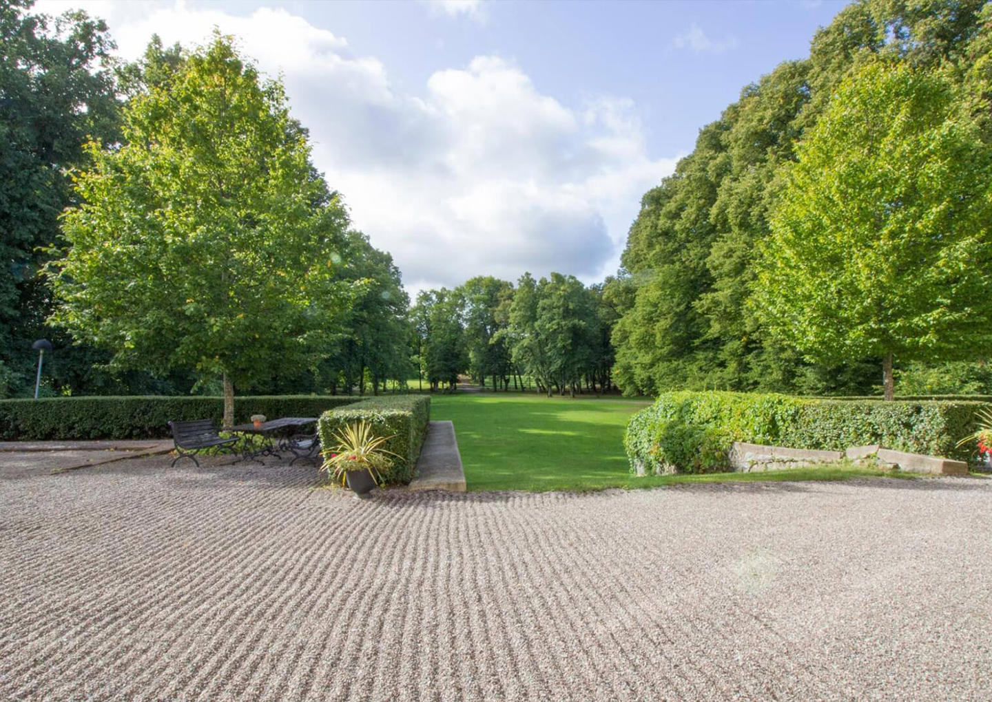 åkeshofs slott trädgård