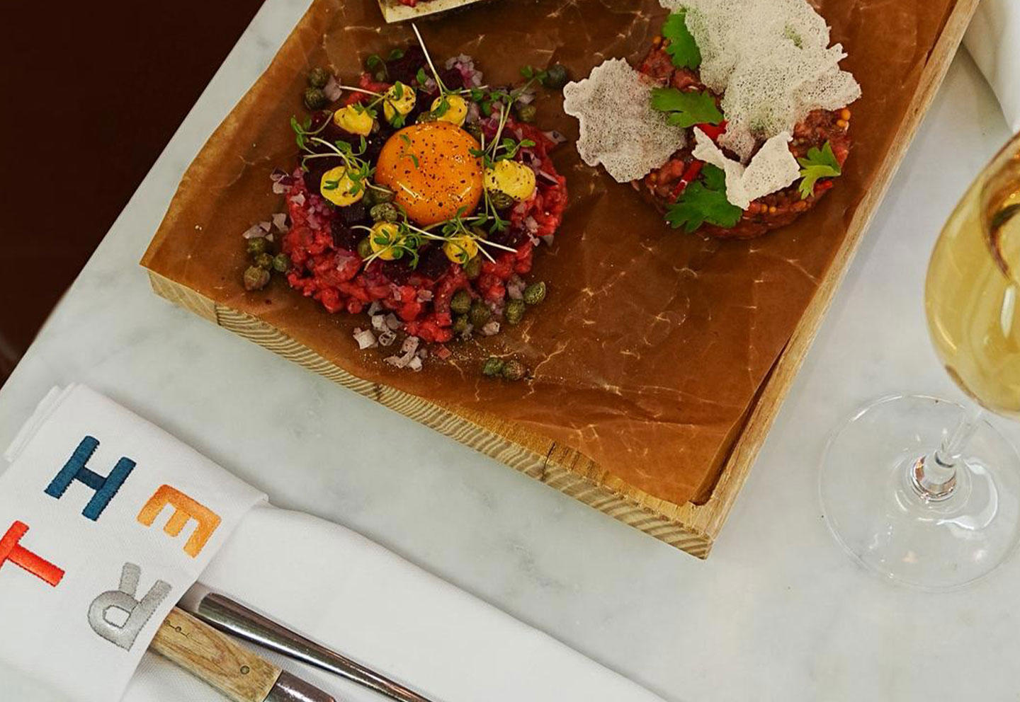 Råbiffprovning på ERTH för två