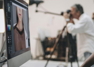 Porträttfotografering för två