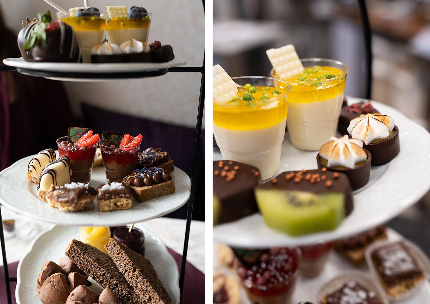 Lyxig chokladprovning