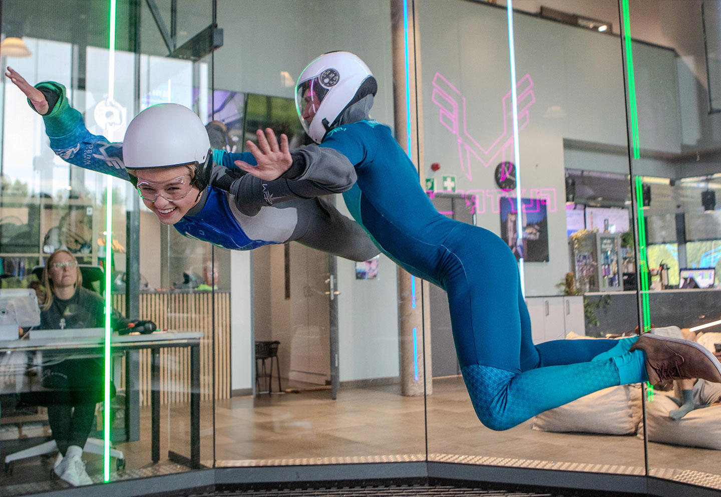 Flytribe Vindtunnel för två