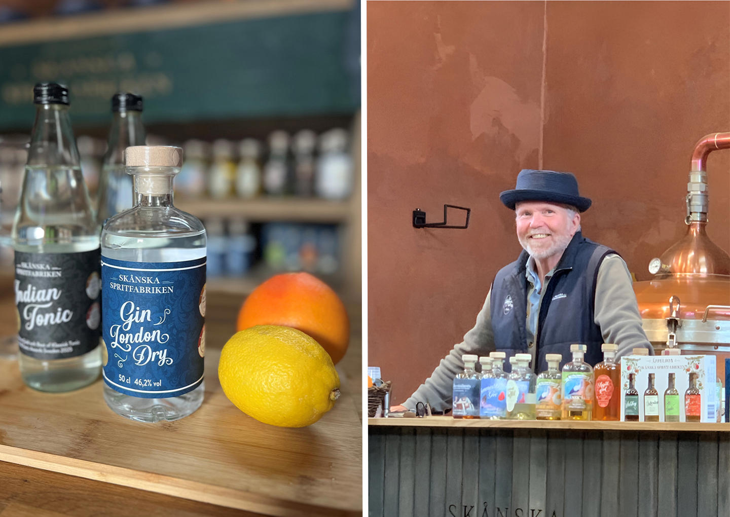 Skånska Spritfabriken Ginprovning