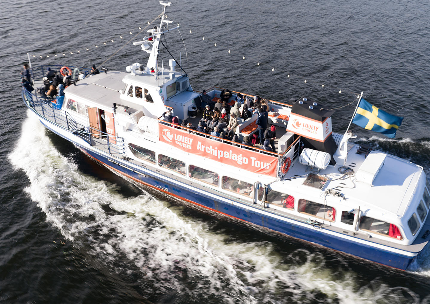 Båttur i Stockholms skärgård