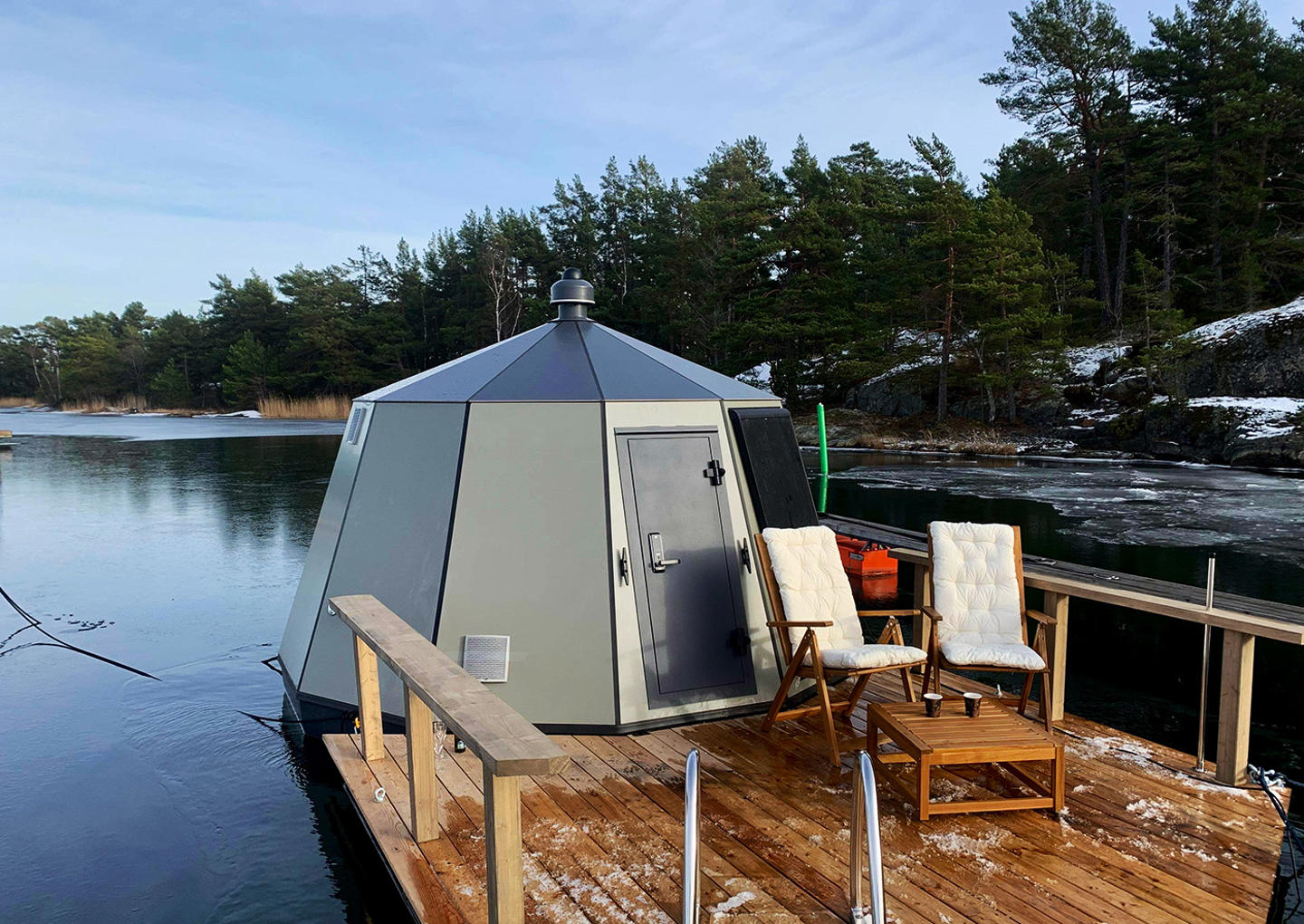 Lyxig Glamping nära Stockholm Live it