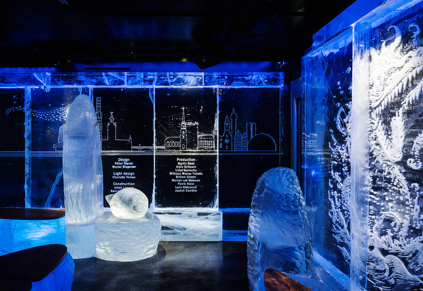 ICEBAR & Middag för två