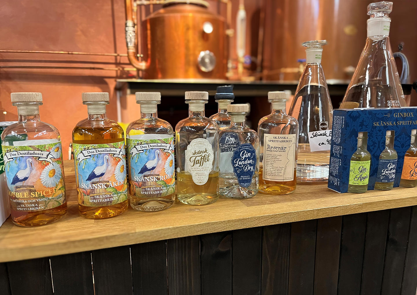 Skånska Spritfabriken Ginprovning