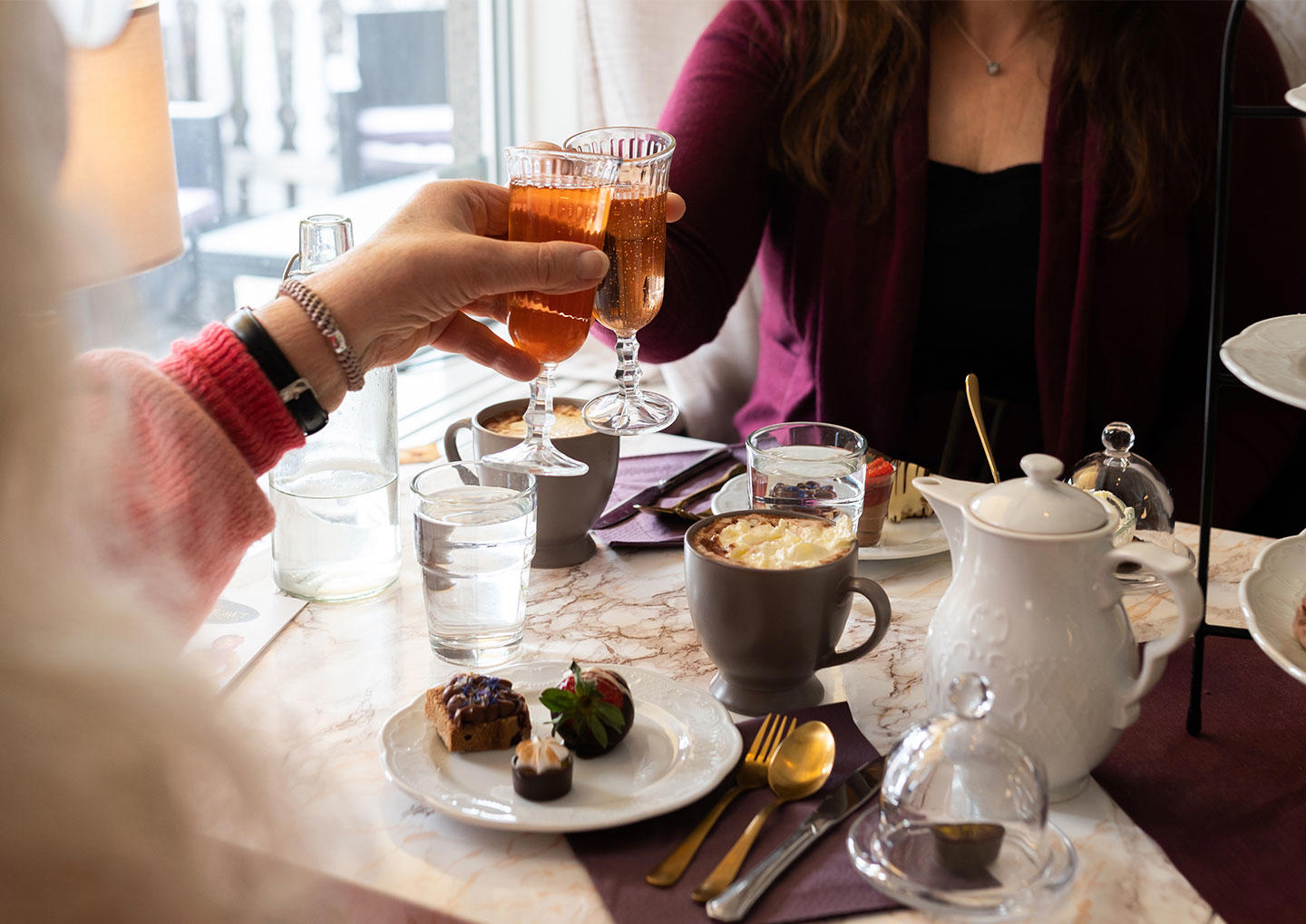 Lyxig chokladprovning