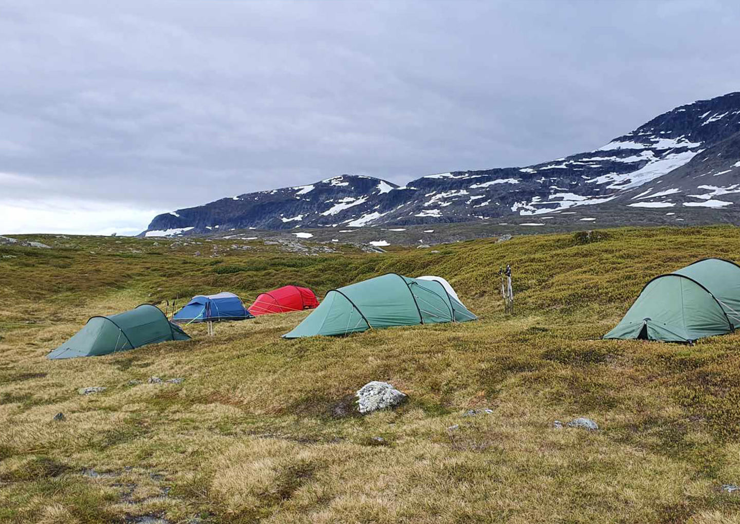 Tälttur i vildmarken för två