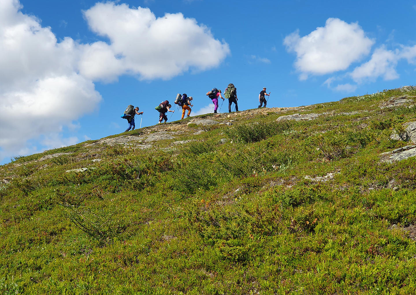 Tälttur i vildmarken för två