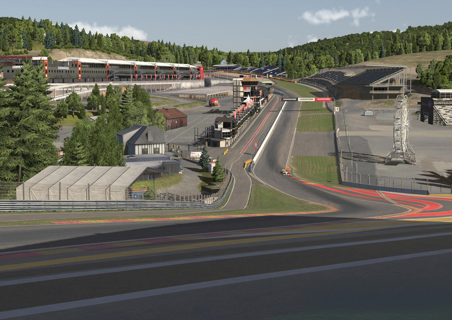 F1 Simulator Spa-Francorchamps