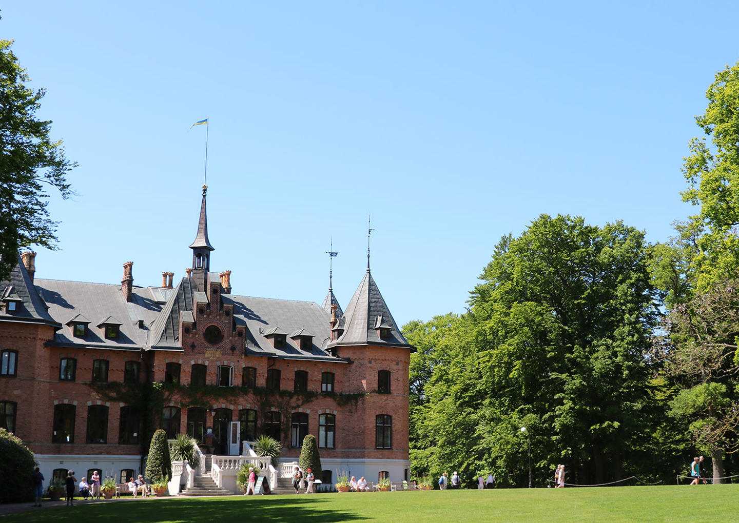 Sofiero Slottsträdgård med fika