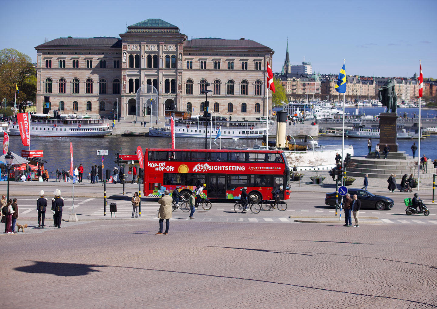 Sightseeingbuss Stockholm