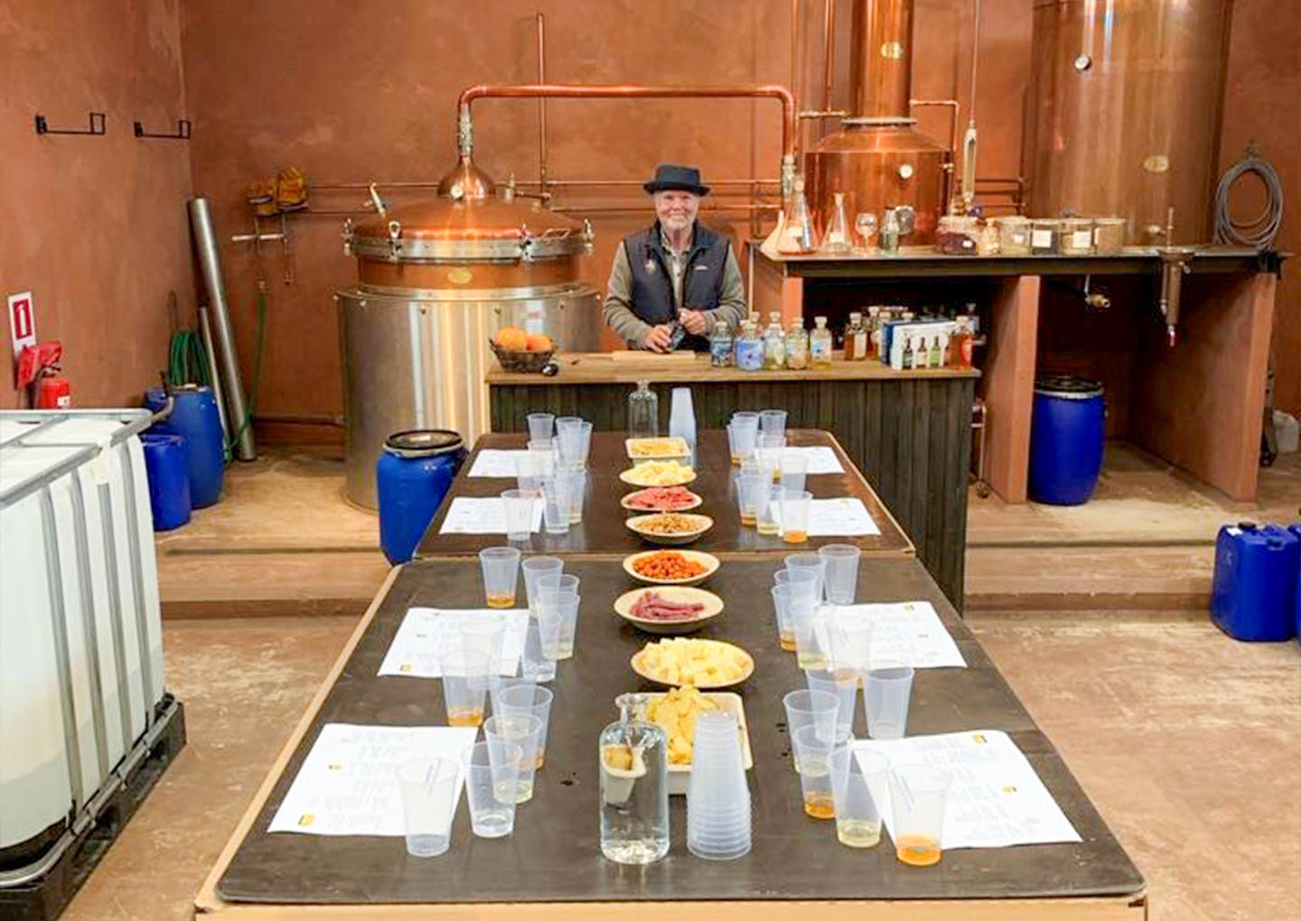 Skånska Spritfabriken Ginprovning