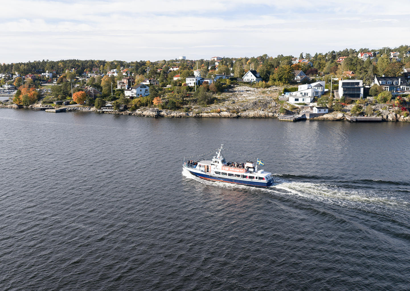 Båttur i Stockholms skärgård