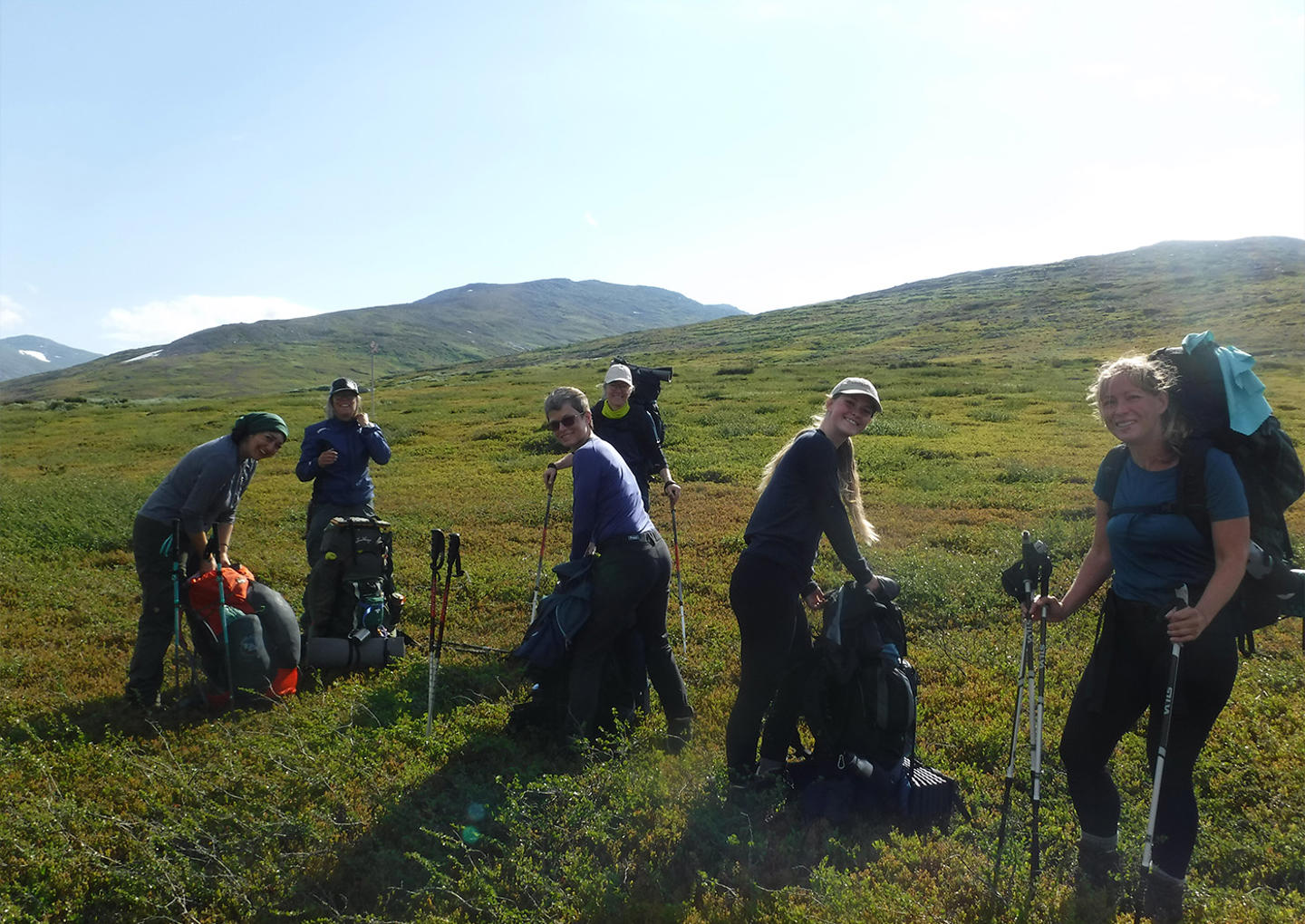 Tälttur i vildmarken