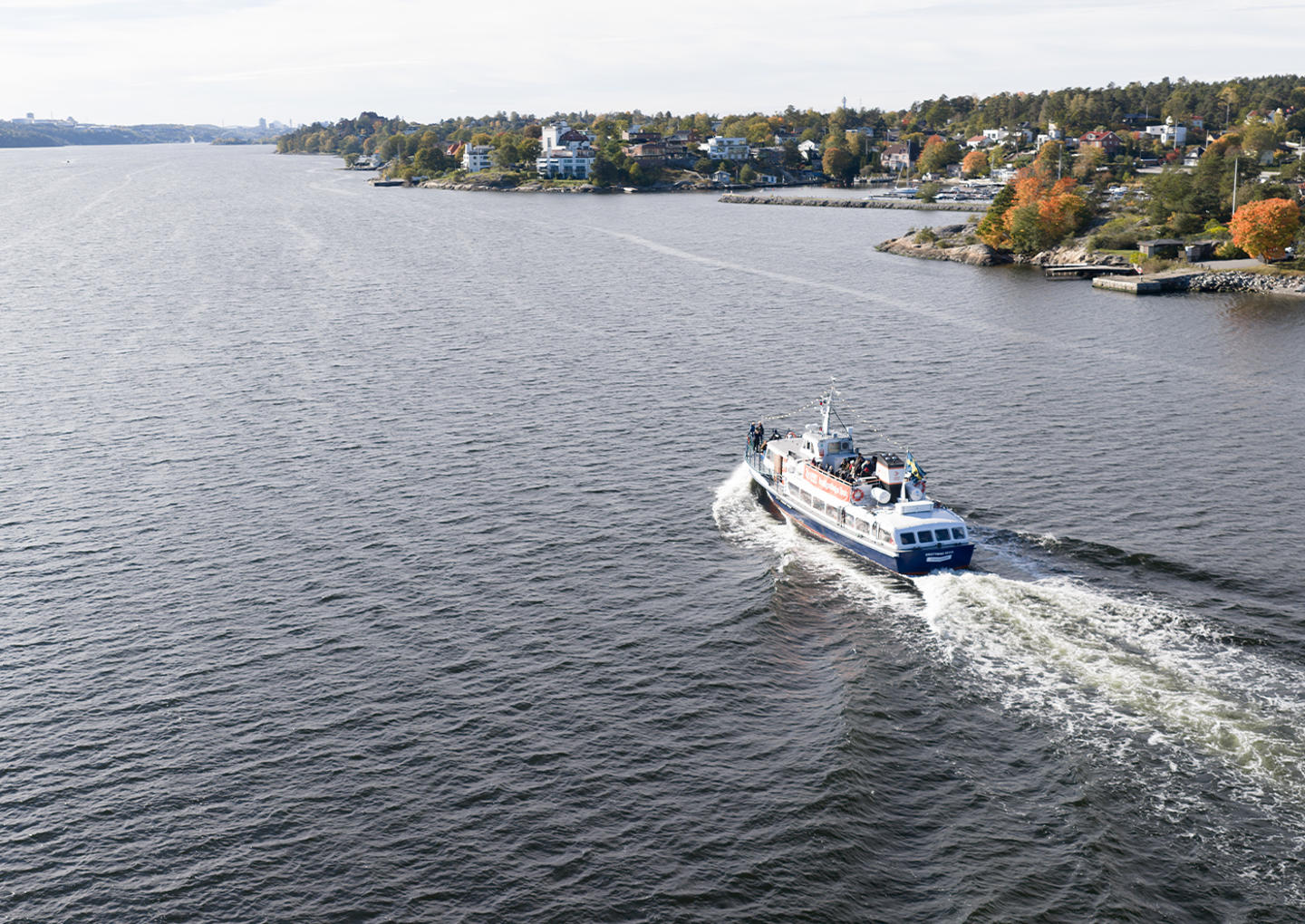 Båttur i Stockholms skärgård