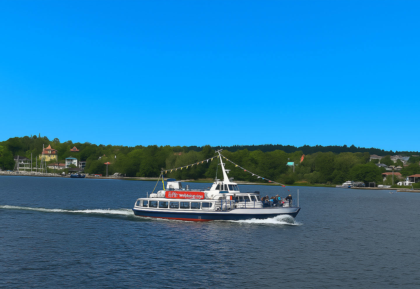 Båttur i Stockholms skärgård