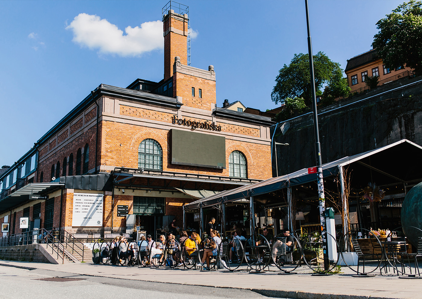 Fotografiska & fikabuffé