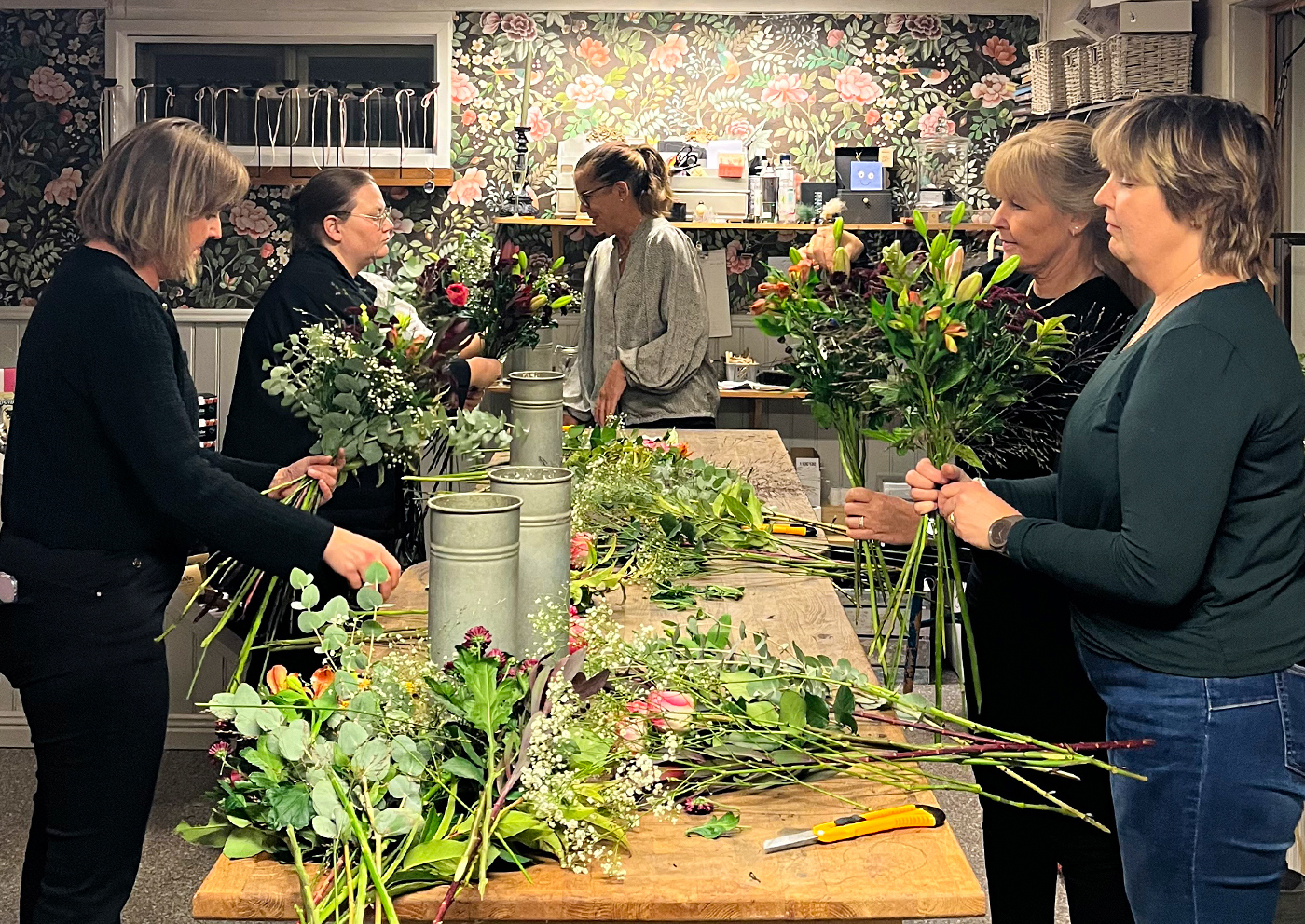 Blomsterkurs Stockholm för två