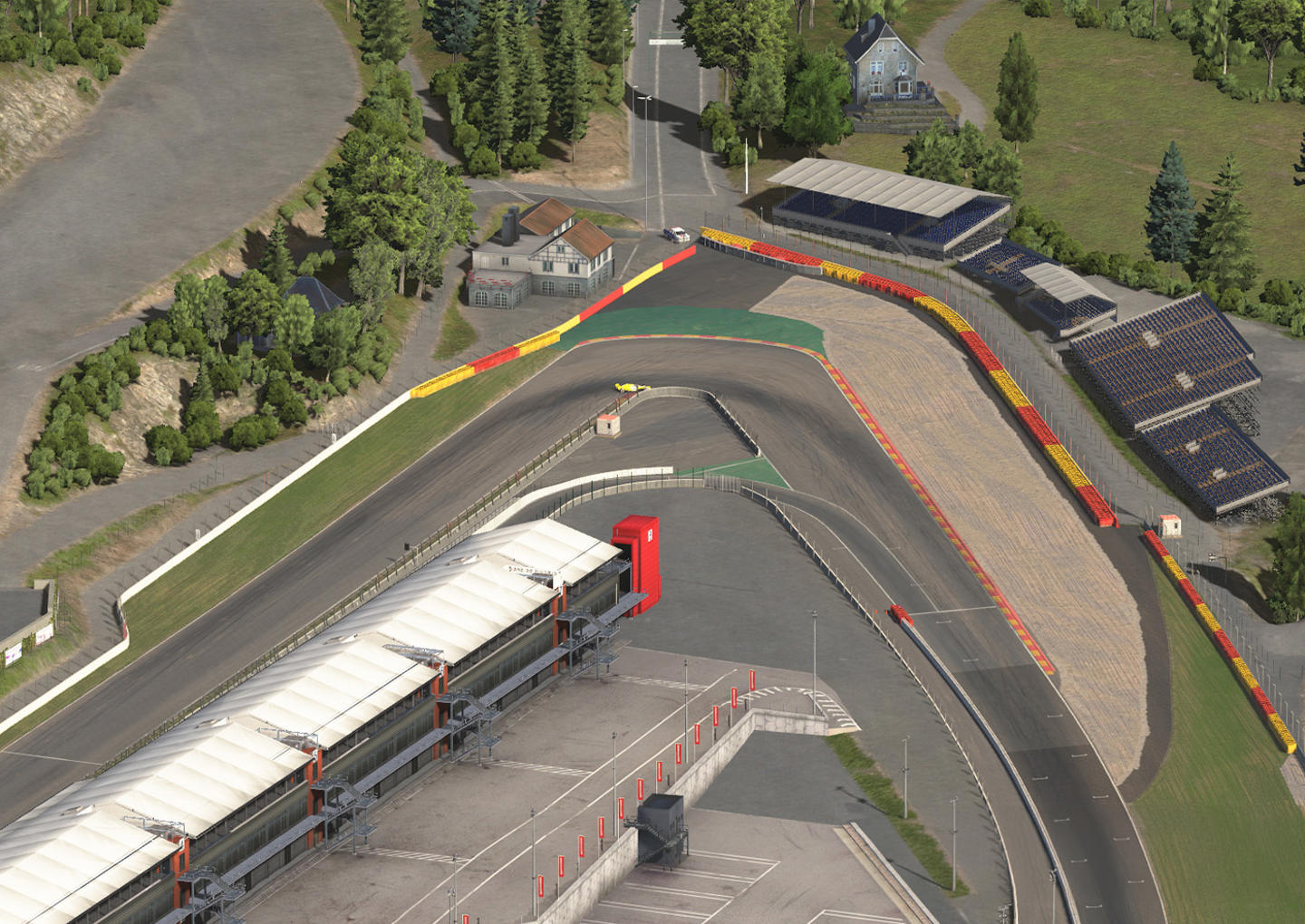 F1 Simulator Spa-Francorchamps