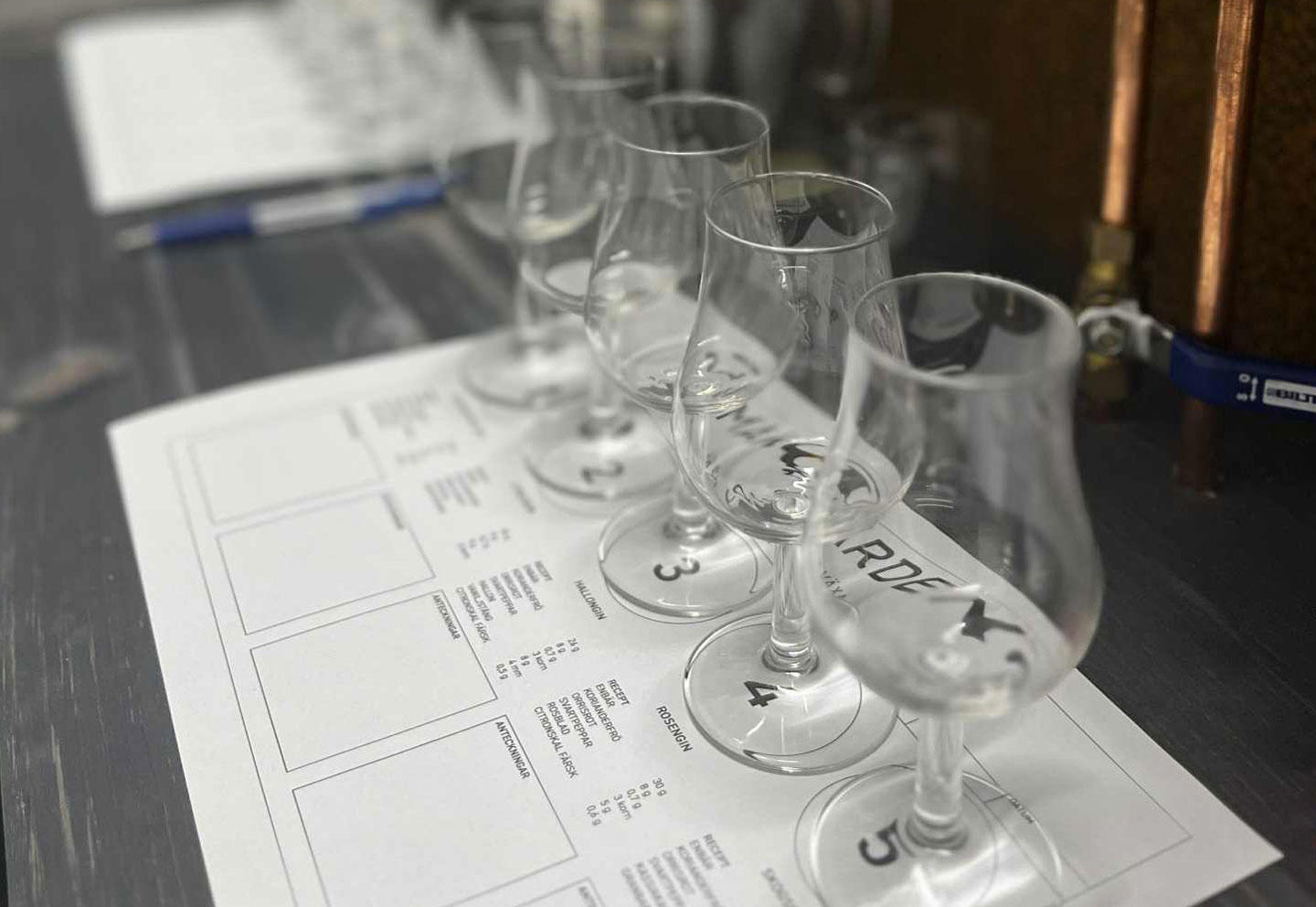 Smakgården Dryckesprovning för två