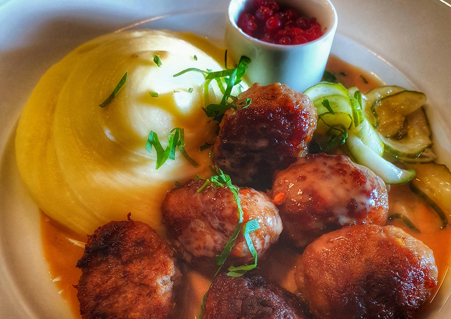 Matvandring på Djurgården för två