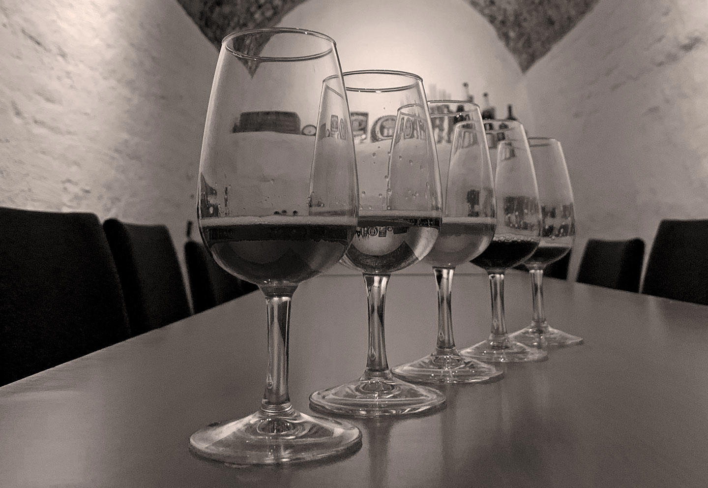 Ölprovning i mörker för två