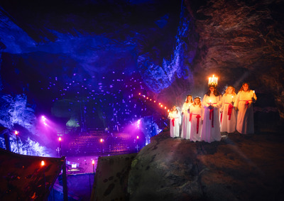 Lucia i Adventuremine för två