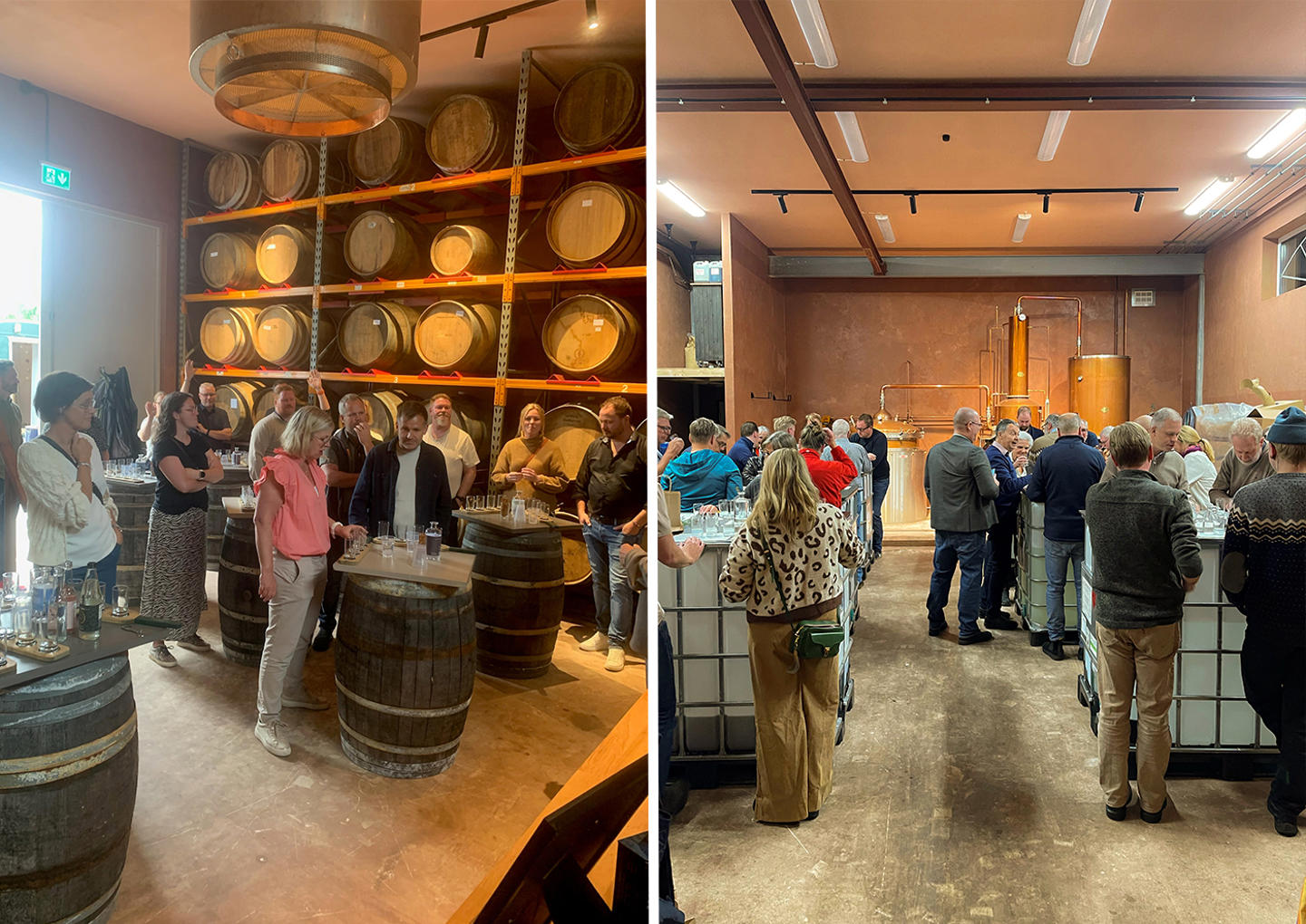 Skånska Spritfabriken Ginprovning för två