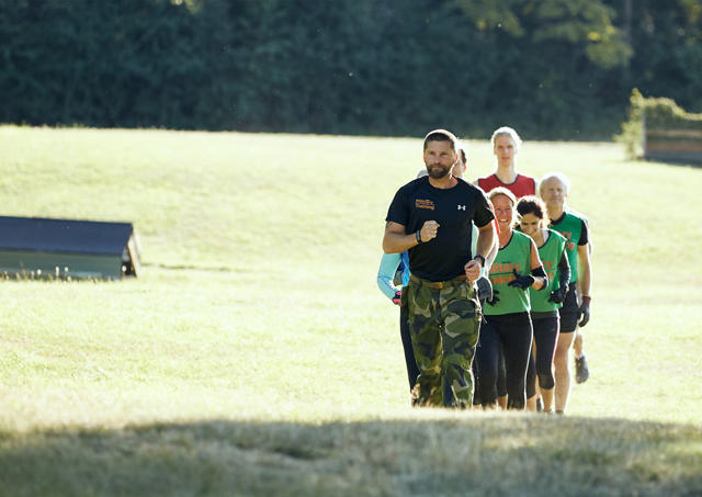 Military fitness training